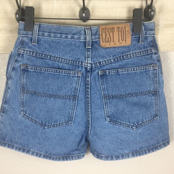 Cest Toi USA Jeans Denim Shorts - Picture 2 of 6